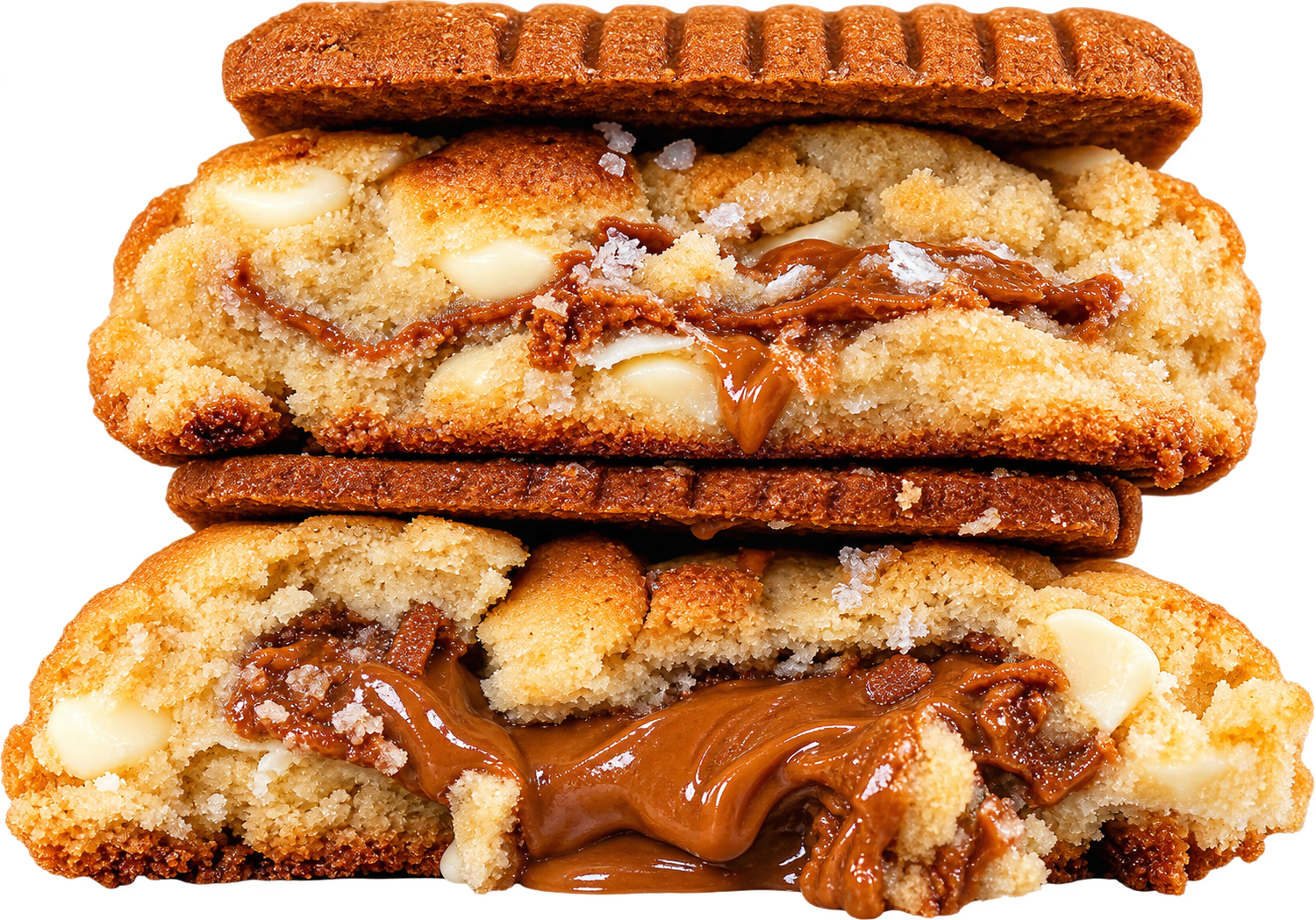Cookie de doce de leite recheado